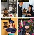 thumbnail image 4 of DolliBu Moose Graduation Plush Toy - Super Soft Moose Plush Graduation Stuffed Animal Dress Up with Graduation Gown and Cap with Tassel Outfit - Congratulatory Graduation Gift - 9 Inches, 4 of 7