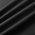 thumbnail image 5 of Lumtrix Men's Waffle T-Shirts Short Sleeve Casual Crew Neck Shirt Summer Big and Tall Plain Pullover Black 2XL, 5 of 8
