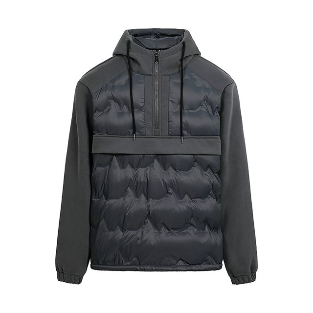 Manteau Léger Décontracté Extérieur Style Chandail-Over Doublé Automne et Hiver pour Hommes
