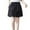 Black, variant on Womens Shorts Fashion Women Solid Color Casual Loose Beach Shorts Wide-Leg