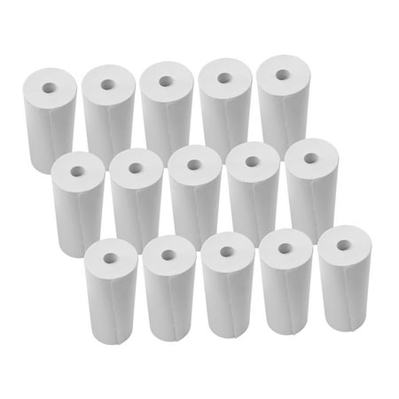 Andoer Smooth White Printer Paper for Cash Register Rolls, 80mm Width