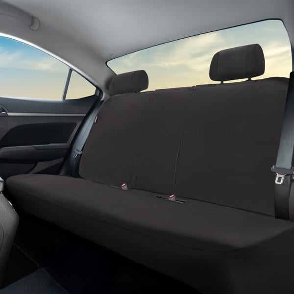 Dickies Quincy Pro-Grade Rear Bench Seat Cover for Cars, SUVs, and Crossovers, Black