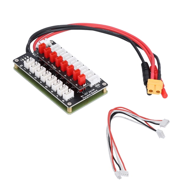 Parallel Board, 2S/3S Batterie Lithium Facile à Utiliser Réduit le Temps IMAX B6 B6AC LiPo Carte de Charge avec Câble Équilibré 2s Câble Équilibré 3s pour IMAX pour B6 pour B6AC