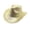 Yellow, variant on Men'S Cowboy Hats - Gold Solid Color Fashion Stage Hat For Men And Women Party Festival Western Cowboy Hat,Black,M