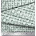 thumbnail image 2 of Soimoi Polyester Crepe Fabric Leaves & Floral Small Decor Fabric Printed Yard 52 Inch Wide, 2 of 3