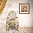 thumbnail image 3 of Martin, Monica 26x26 Gold Ornate Wood Framed with Double Matting Museum Art Print Titled - Friends And Wine, 3 of 4