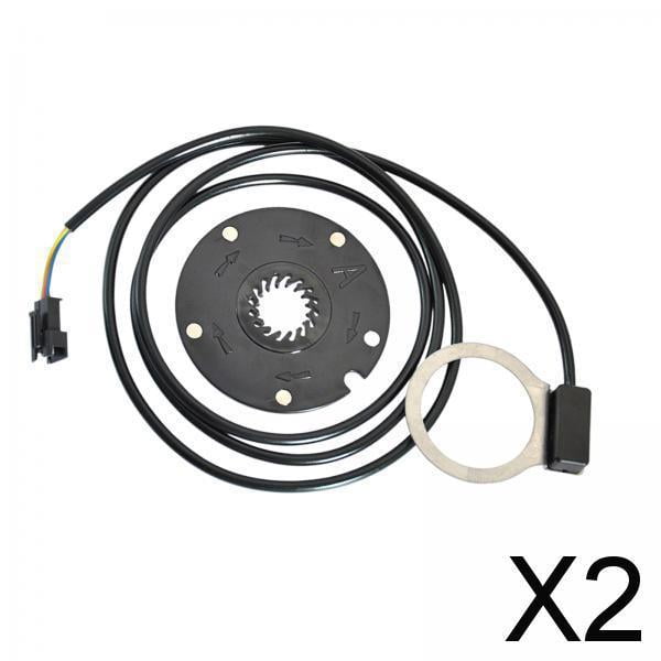 Sensores de velocidad de asistencia de pedaleo DYNWAVEMX 2 piezas