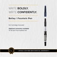 thumbnail image 7 of Cross Bailey™ Black Lacquer Medium Nib Fountain Pen, 7 of 7