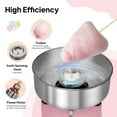 thumbnail image 4 of Ktaxon Cotton Candy Machine, 15" 980W Electric Cotton Floss Maker, Pink, 4 of 9