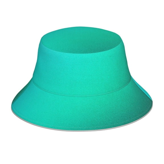 Balery Turquoise Light Blue Sun Hats for Men Women Bucket Hat UPF 50  Buckey Hat Boonie Hat Foldable UV Protection Hiking Beach Fishing Summer