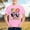 Pink, variant on Gzbliryd Girls Graphic T Shirts Letter Print T Shirt Top Cute Casual Tops Summer T Shirts for Girls Cute Summer Tops Girl Summer Clothes (Pink,8-9 Years)