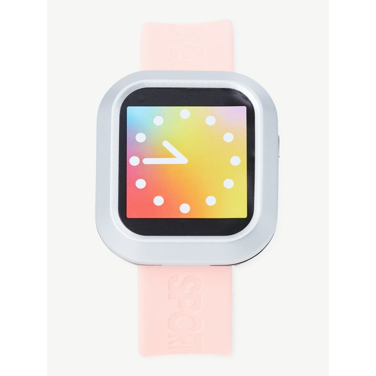 Love & Sports Unisex Adult Smartwatch with Extra Bezels and Straps