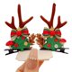 thumbnail image 1 of Accesorios para el cabello navideños para mujer, lindos y divertidos, con forma de Papá Noel, árbol de Navidad, imitación de cornamenta de peluche, clip de pico de pato., 1 of 5