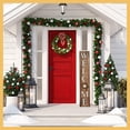 thumbnail image 4 of ALBEN Welcome Sign for Front Door Porch with Ornamental Tiles - 8 Interchangeable Seasonal Tiles, Celebrate Holidays and Seasons, Vertical Wooden Outdoor and Indoor Welcome Home Decor Sign (White), 4 of 16