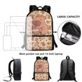 thumbnail image 4 of Yuyamidu Cartoon Capybara Kids Backpack Set 4 Pieces 17 Inch with Lunch Bag Pencil Case and Water Bottle Holder Large Capacity School Bag for Travel and Daily Use, 4 of 7
