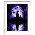 thumbnail image 2 of Art.com Rosalie's Moon Art Print by Julie Fain, White Frame Wall Art, 17" x 21", 2 of 5