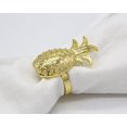 thumbnail image 6 of Fennco Styles Stylish Pineapple Metal Napkin Rings - Set of 4, 6 of 11