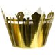 thumbnail image 1 of 100 piezas de envolturas de cupcake de Halloween ahuecan casa embrujada castillo fantasma calabaza repostería muffin bandejas decoración fiesta, oro reflectante Feliz Sencillez, 1 of 5