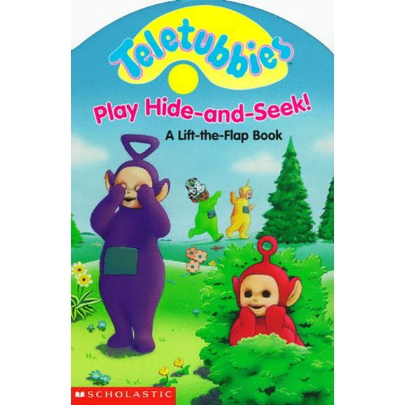 Pre-Owned Teletubbies Play Hide-And-Seek!: A Lift-The-Flap Book (Hardcover) 0590386174