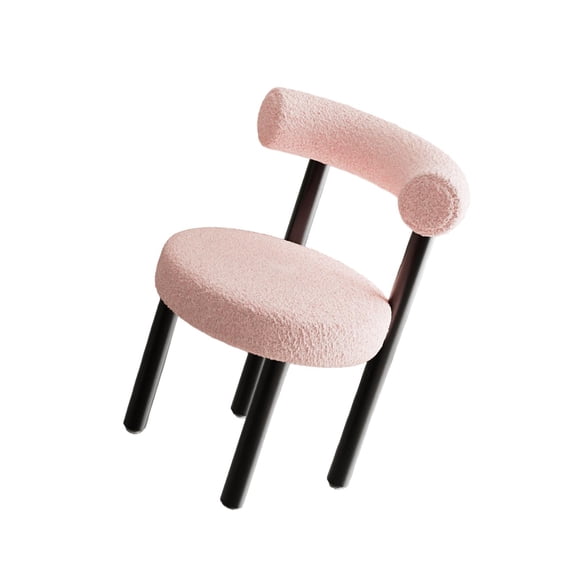 Silla de tocador Silla de maquillaje Taburete de tocador moderno Silla de tocador para dormitorio Restaurante Dormitorio Recepción de invitados Sala Rosa