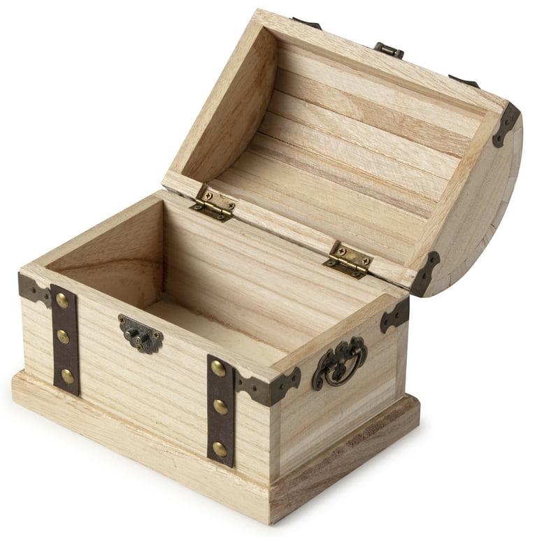 アンティーク　WOOD BOX Amazon.com: HingoFuni Wood Storage Box with Lid Solid Wood