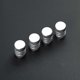 thumbnail image 3 of 4x Aluminum Air Pressure Valve Cap Tire Wheel Rims Stem Valve Cap Tyre Cover Car Truck Cap, 3 of 5