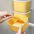 Walbest Cheese Slice Organizer Space Saving Stackable Practical