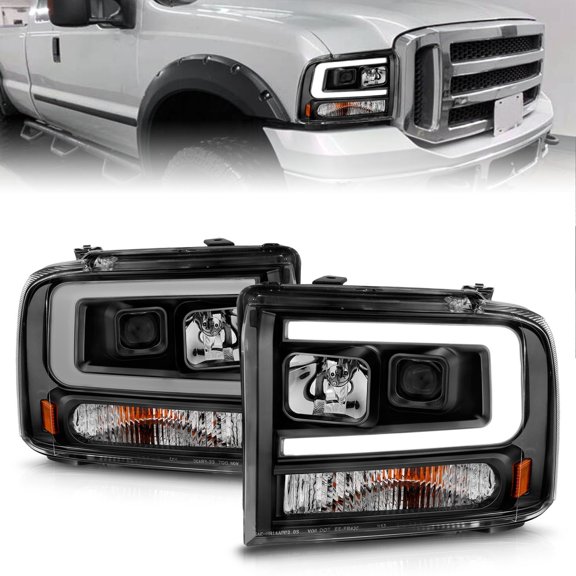 ANZO USA 111551 Projector Headlight Fits select: 2005-2007 FORD F250, 2005-2007 FORD F350