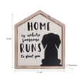thumbnail image 3 of Maison Concepts Framed House Shape Dog Sign (11.8L X 1W X 13.8H), 3 of 4