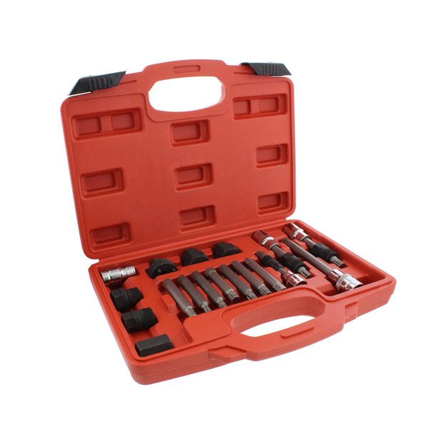 ABN Alternator Pulley Decoupler 18Piece Socket Set Pulley Removal