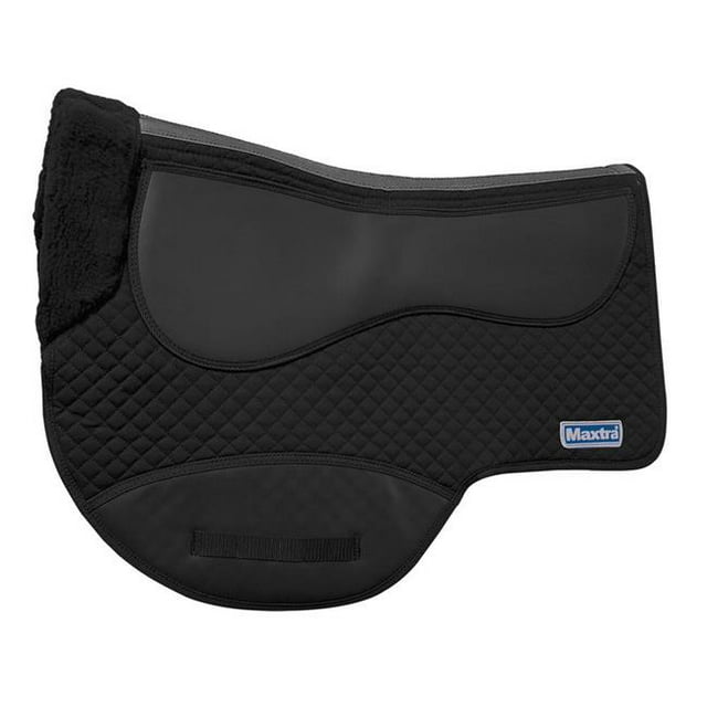 Maxtra 8802 Thinline Endurance Riding Western Saddle Pad, Black