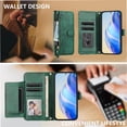 thumbnail image 3 of FOXDOCK Funda Tipo Cartera para Umidigi Note 100 Cuero PU con Cremallera y Correa de Muñeca, Ranuras para Tarjetas, Soporte Plegable, Cierre Magnético, 3 of 5