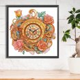 thumbnail image 3 of Kits de pintura de diamantes con reloj DIY 5D, forma especial, reloj, gemas, artes y manualidades Hugtrwg Para estrenar, 3 of 9