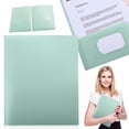 thumbnail image 2 of VKQNRGS 1Pc Plastic Document Folders with Dual Pockets, Rugged Poly Material Twin Pocket Folder Equipped with Card Slot for Binder Application, Multipurpose Organizer for Office, S-chool, 2 of 7