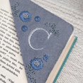 thumbnail image 1 of Huayishang ?? 26 Letters Elegant Personalized Hand Embroidered Corner Bookmark Four Seasons Fun Bookmark Decoration Handmade Custom Letter Bookmark Hand Stitched Corner Bookmark, 1 of 4