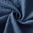thumbnail image 7 of KASENTEX Coverlet Quilt Set-Pre Washed-Luxury Microfiber Soft Warm Bedding-Solid Colors Bedspread-Contemporary Star Design, QUEEN + 2 Standard Shams, NATURAL BLUESTONE Star, 7 of 7
