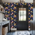 thumbnail image 6 of Peel and Stick Wallpaper Eerie Fairy Tale Forest Soft Glowing Mushrooms Wall Mural 17.7in x 9.8ft Self Adhesive Removable Wall Paper Renter Friendly Wallpaper for Nursery Bedroom Cabinets, 6 of 8