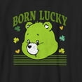 thumbnail image 2 of Boy's Care Bears St. Patrick's Day Good Luck Bear Born Lucky Graphic Tee Black Small, 2 of 5