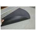 thumbnail image 6 of Half Round Doormat, Gray, Outdoor Indoor Rug - 30x18 inches, Non Slip, High Traffic, Absorbent, Modern Design, 6 of 7