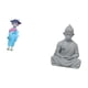 thumbnail image 5 of Estatua de resina, figura de Kabuki asiática, juguete, kimono japonés, muñeca geisha, estatua de mono, Buda, figura, escultura en miniatura colecciona, 5 of 8
