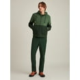thumbnail image 2 of Bonobos Fielder Men's and Big Men's Sherpa Fleece Full Zip Hoodie, Up to Size 3XL, 2 of 7