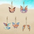 thumbnail image 3 of DIY diamante pintura llavero doble cara forma especial taladro señora bolso colgante, 3 of 9