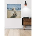 thumbnail image 5 of Dog Beach Painting Canvas Print - Renaissance Style Wall Art for Home Decor, 5 of 9