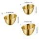 thumbnail image 3 of Stainless Steel Bevel Vegetable Bowl Practical Slanted Lettuce Bucket for Restaurant Large Capacity Salad Holders gold, 3 of 5