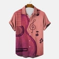thumbnail image 4 of DGMIOCS Men's Spring Shirt Button Down Durable Office Wear Hot Pink M, 4 of 4