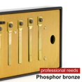 thumbnail image 4 of 10 Hole Key Blues Harmonica French Harp Mouth Organ Phosphor Bronze Reeds Toy, 4 of 9