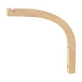 thumbnail image 2 of FashionCha Plant Hanger Flower Basket Hanger Decorative Farmhouse Sturdy Wooden Bracket for Light Wood, 2 of 9