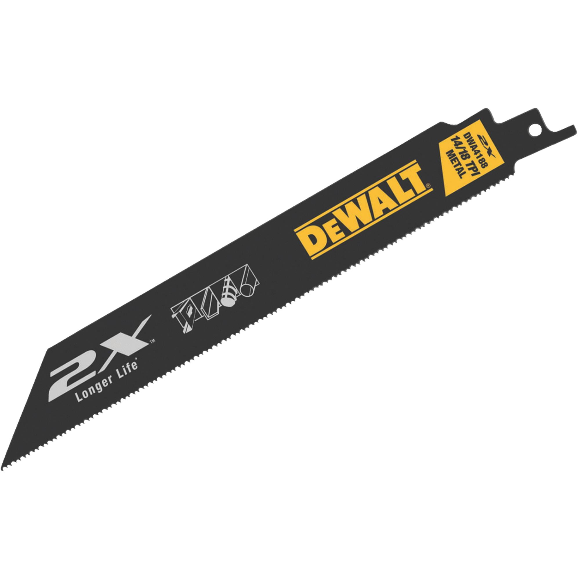 6IN 14/18TPI 2X Metal Recip BLD-25PK