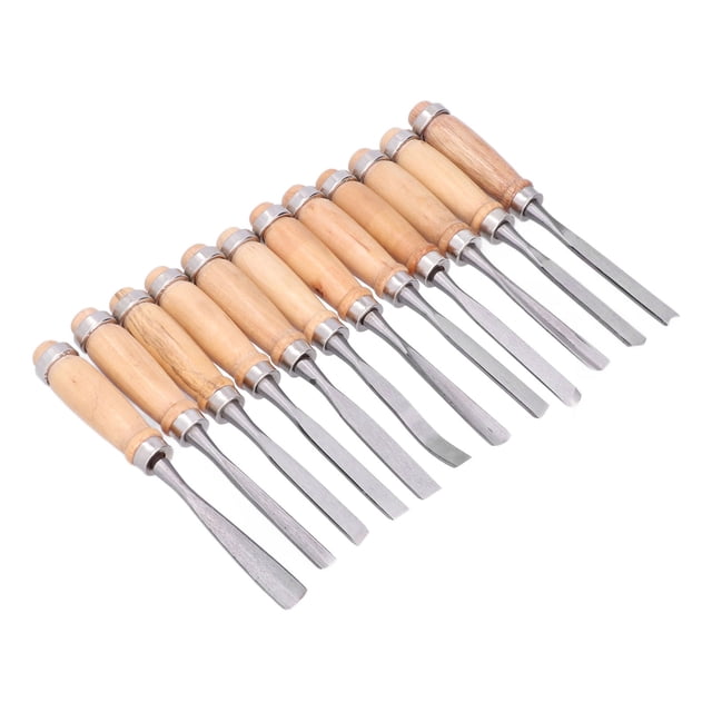 Cincel para tornear madera, 12 piezas de cinceles para tornear madera, cinceles para tornear madera, cincel para tallar madera, logra más