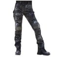 thumbnail image 2 of Munlar Cargo Pants For Men,Men Casual Slim Fit Zipper Wear-resistant Training Suit Camouflage Trousers, 2 of 9